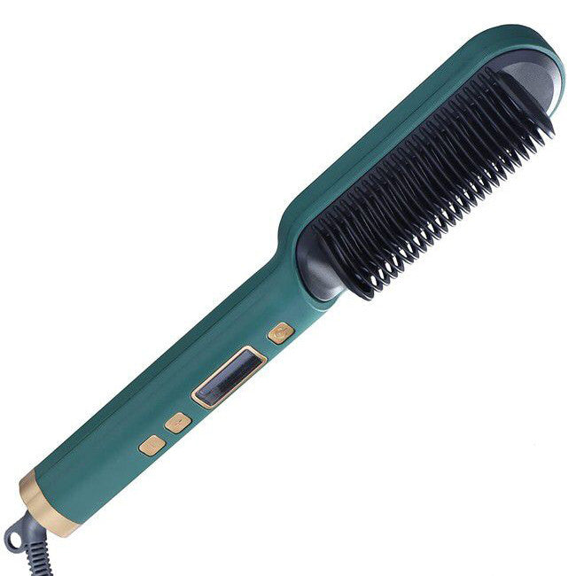 Comb Hair Straightener with Temperature Display